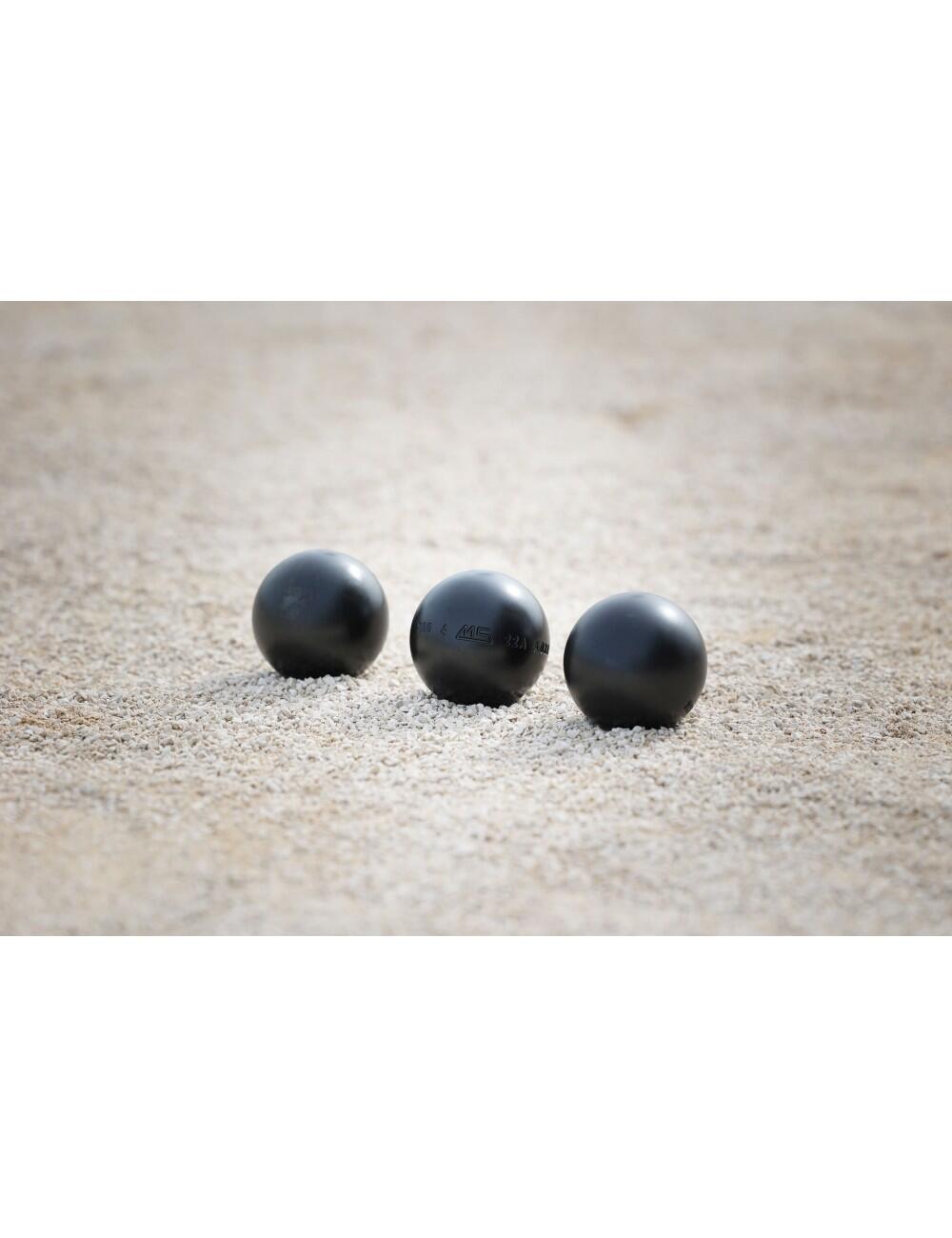 Boules de pétanque de compétition Anti Rebond - MS ACIER 3/3