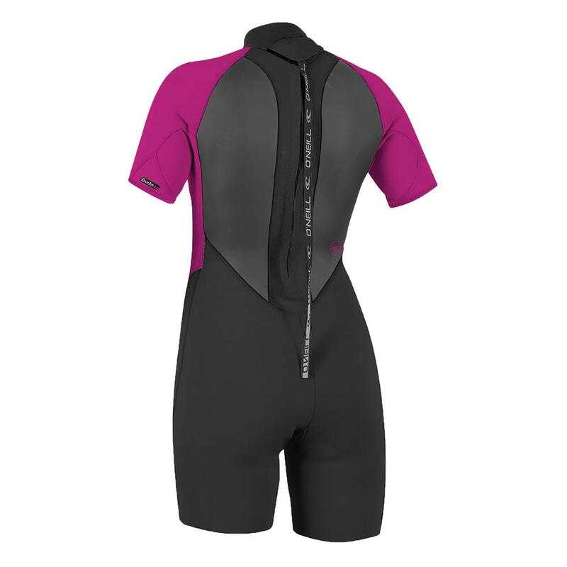 Muta da nuoto da donna O'Neill Reactor-2 2 mm Back Zip S/S Primavera