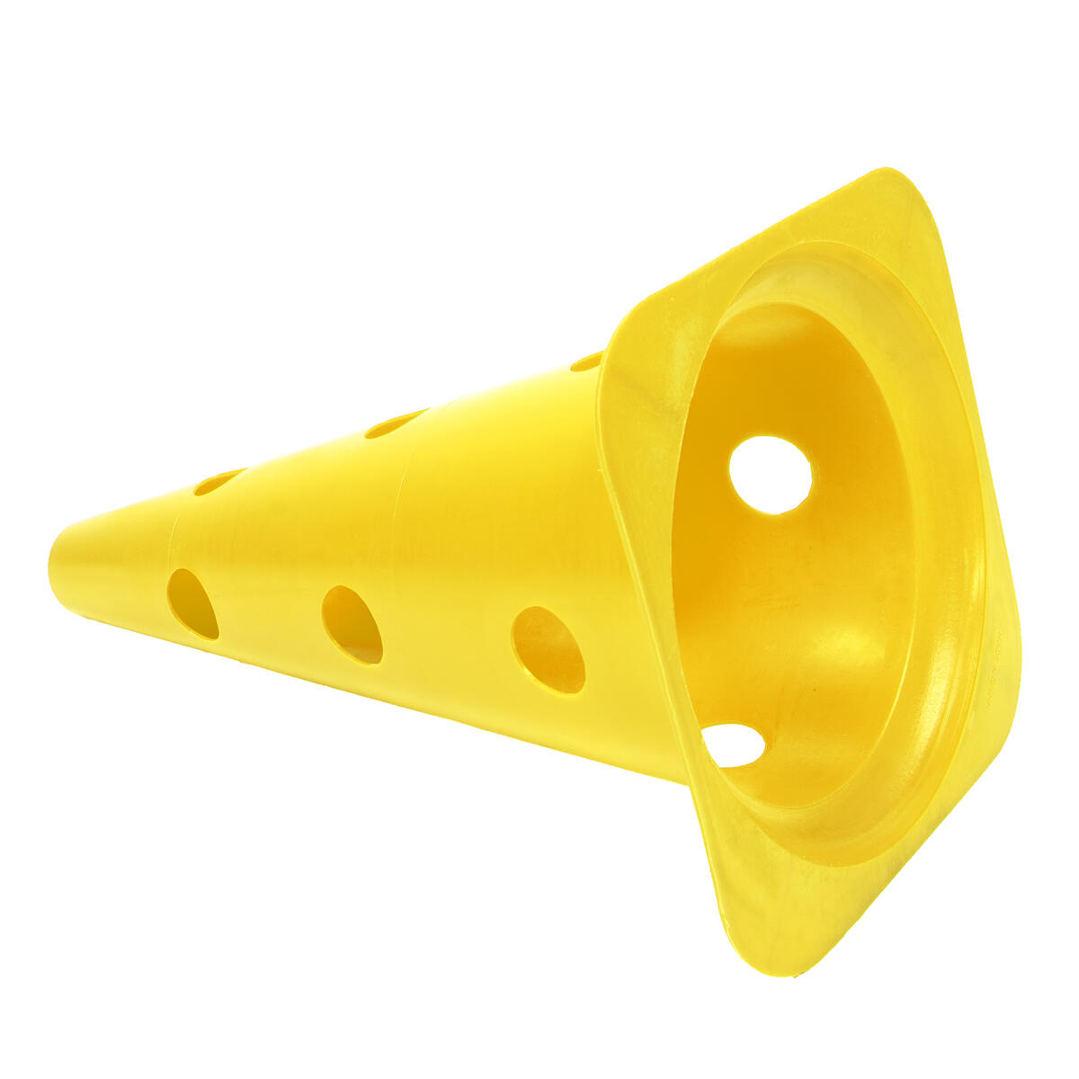 Conos 38cm 12 agujeros para marcadores de Ø 25mm (juego de 2) | Amarillo 3/3