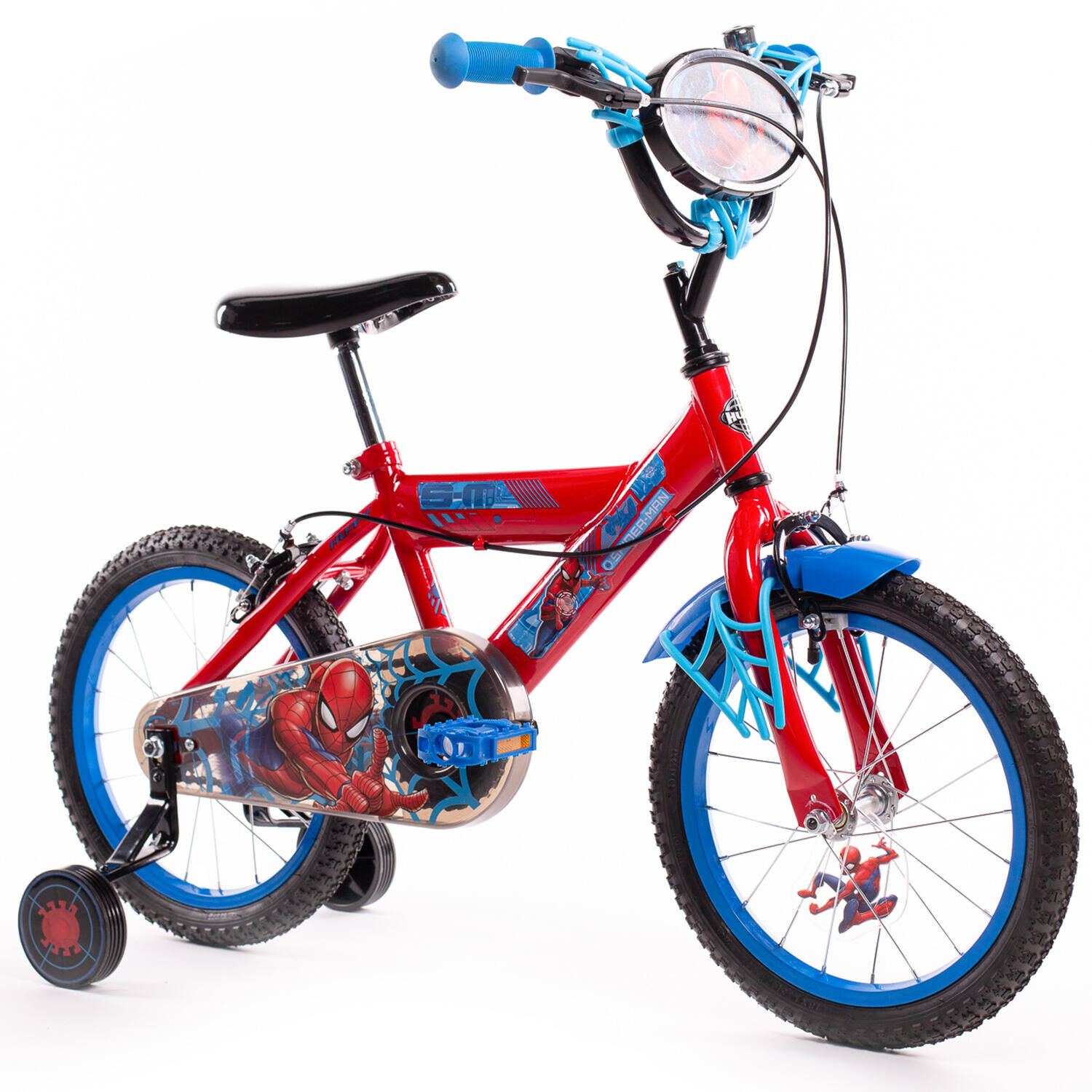 HUFFY Official Spiderman Kids 16 inch Boy Bike