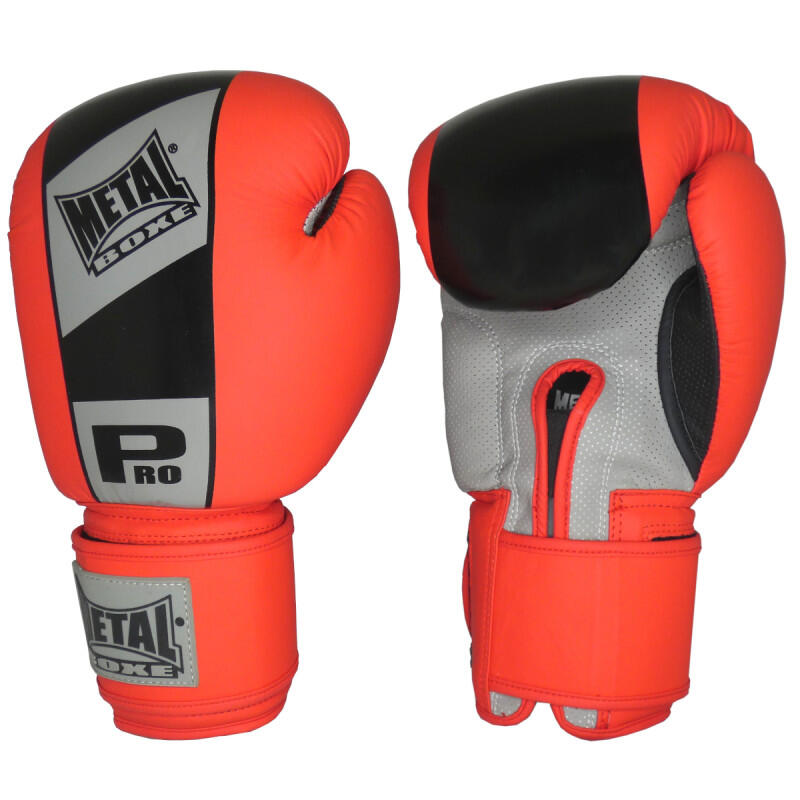 Gants de boxe pro compétition à velcro