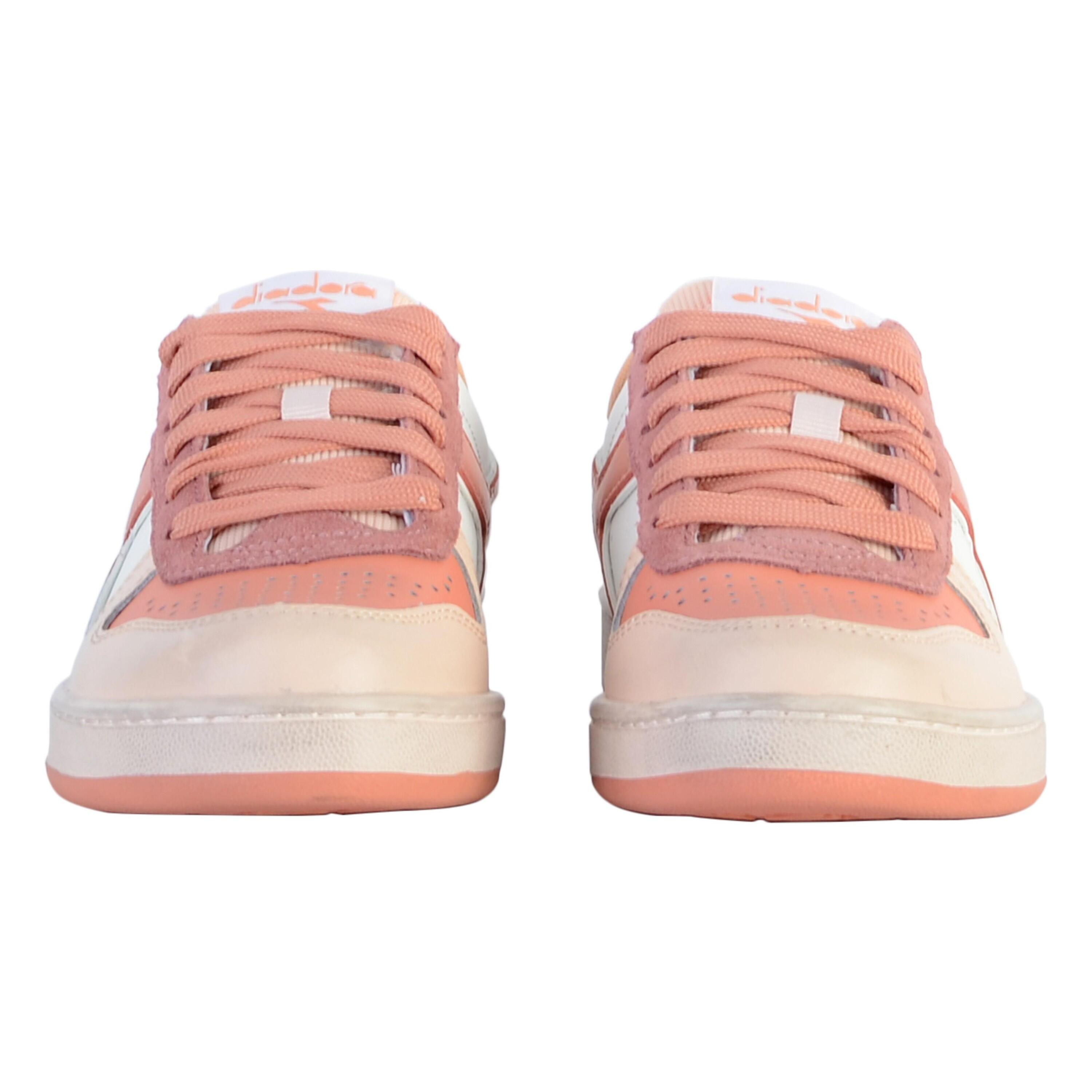 Diadora Magic Basket Low Icona Wn 501.178737 01 C9865 Coral Haze/Beach Sand/Blc 4/6