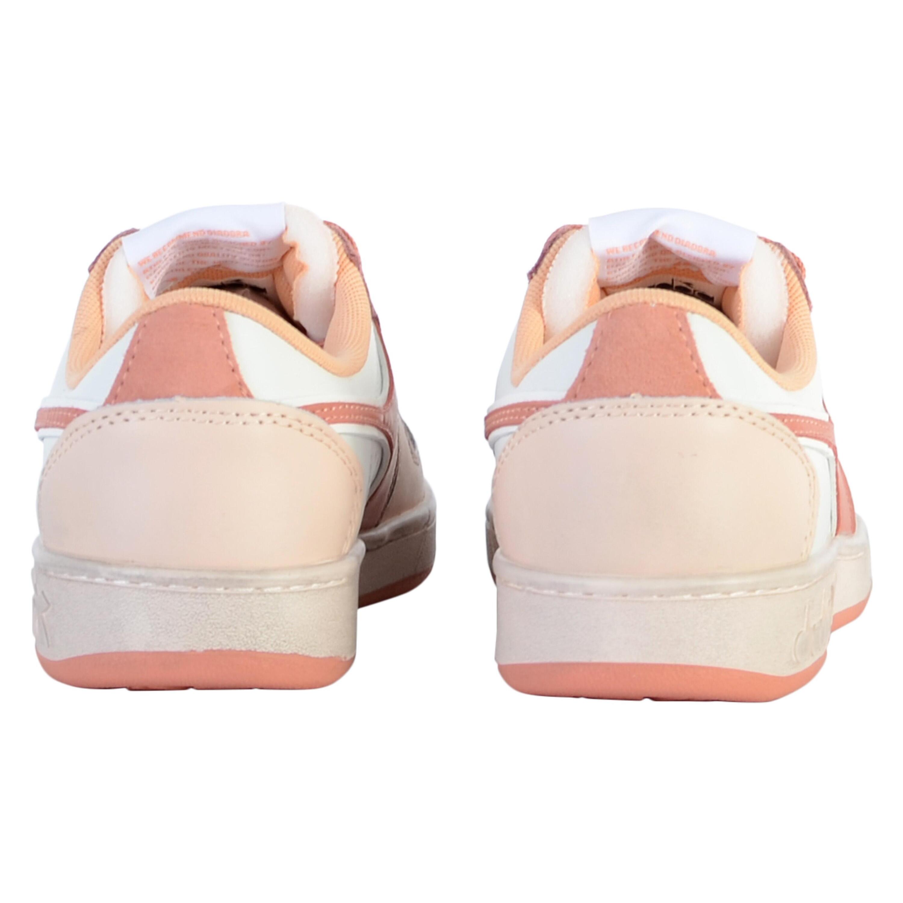 Diadora Magic Basket Low Icona Wn 501.178737 01 C9865 Coral Haze/Beach Sand/Blc 3/6