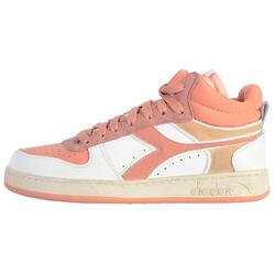Basket Cuir Diadora Magic Demi Cut Icona - Femme
