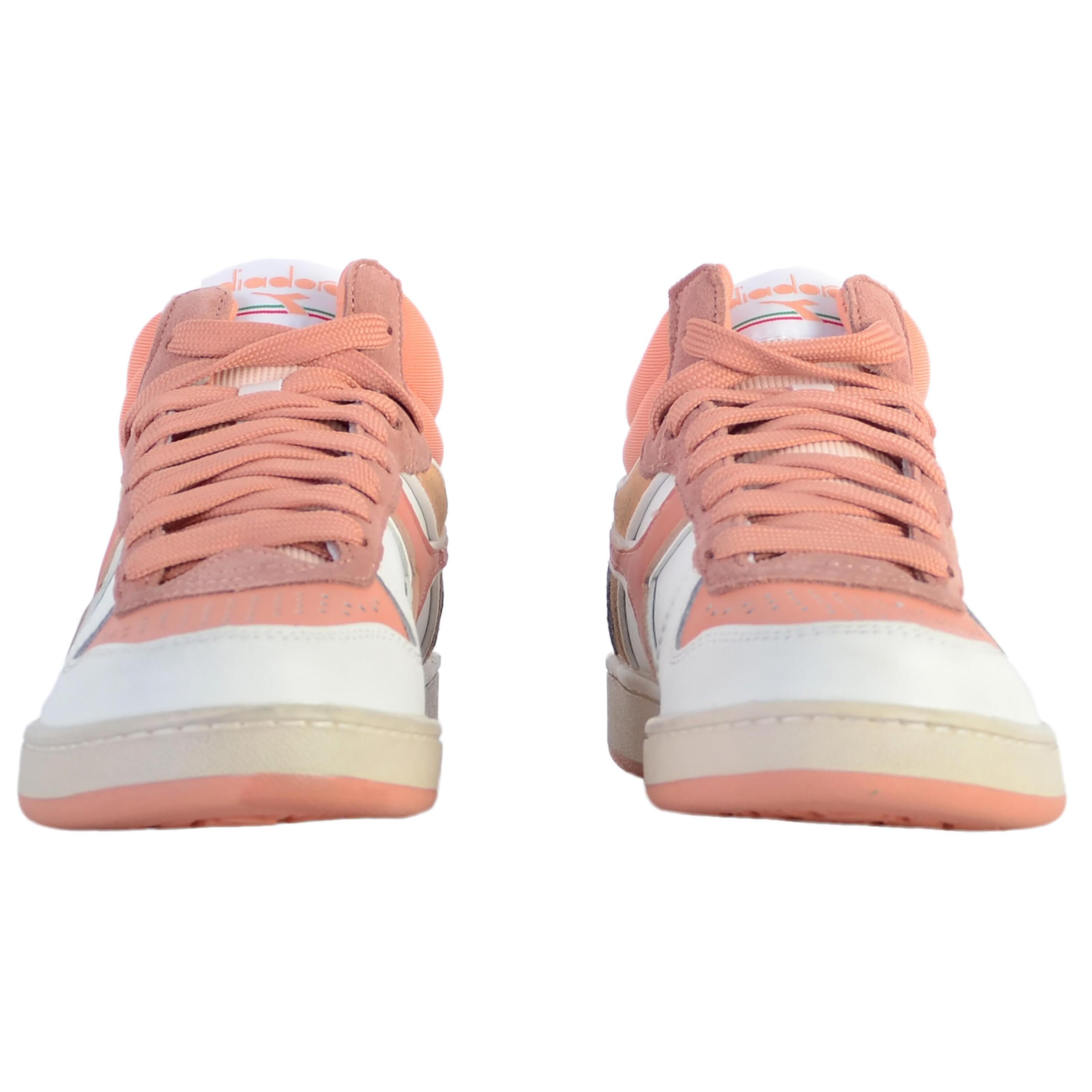 Diadora Magic Basket Demi Icona Wn 501.178548 01 C9865 Coral Haze/Beach Sand/Blc 5/5