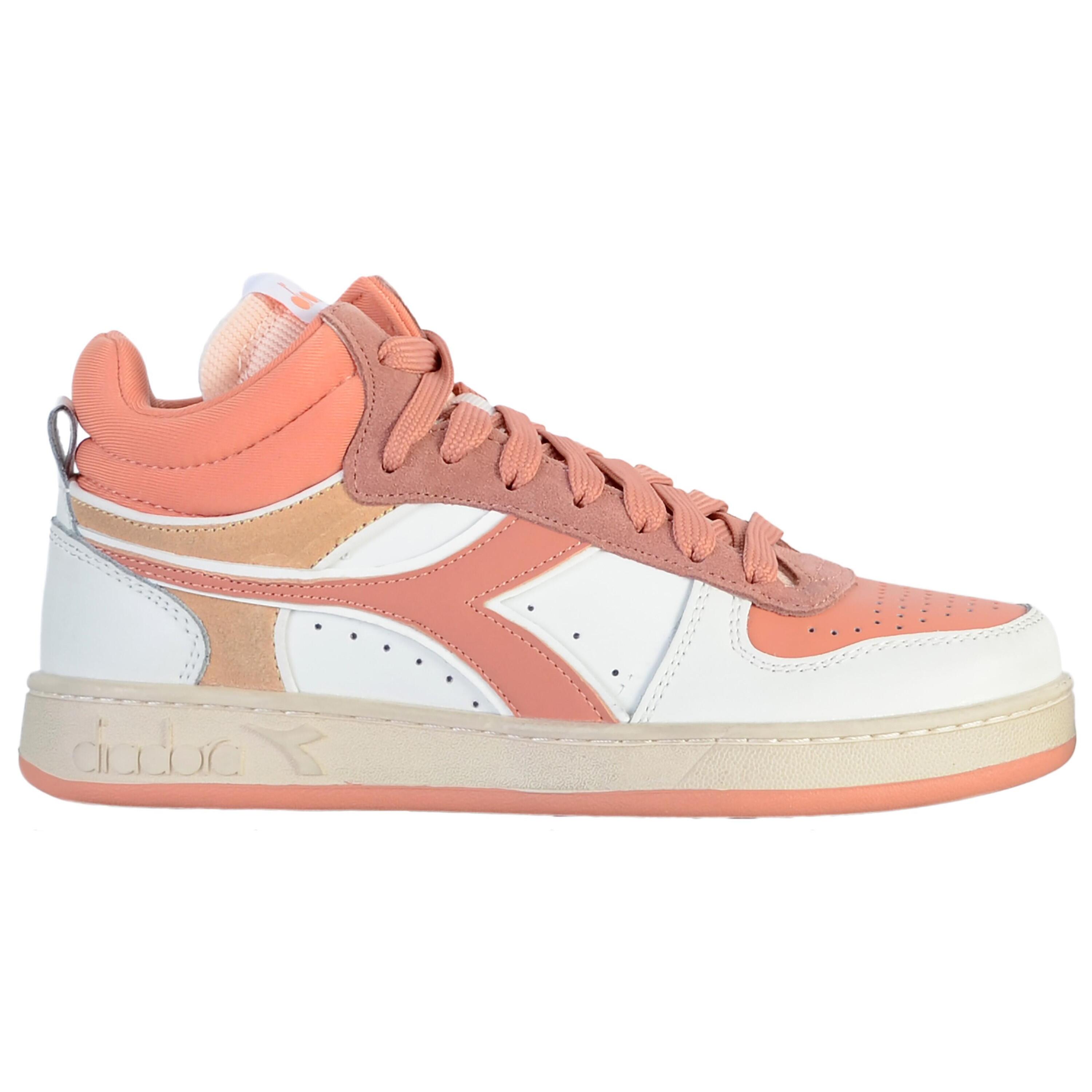 Diadora Magic Basket Demi Icona Wn 501.178548 01 C9865 Coral Haze/Beach Sand/Blc 2/5