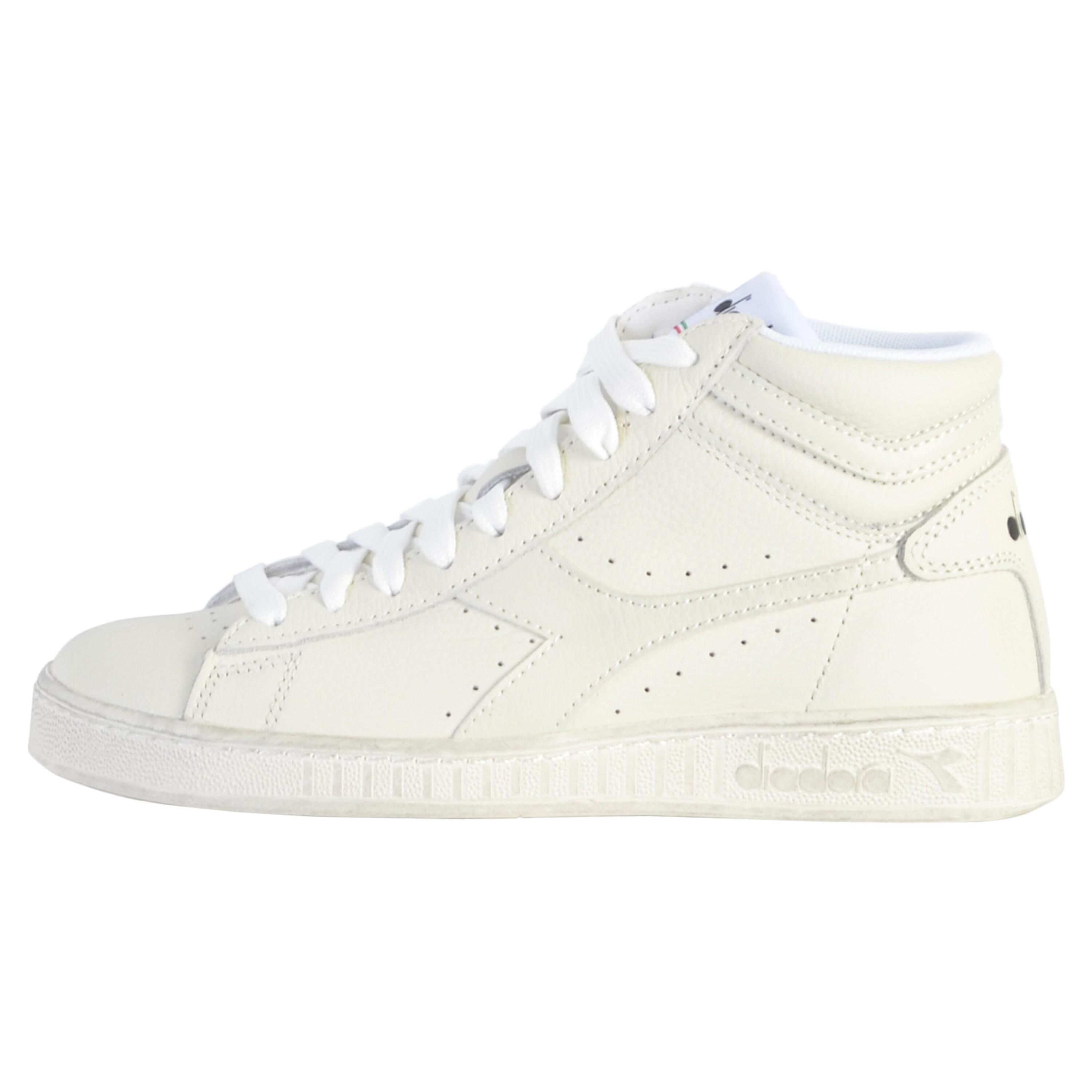 DIADORA Sneakers Diadora Game L Hoge Waxed C6180 Wit/Wit/Wit Volwassenen