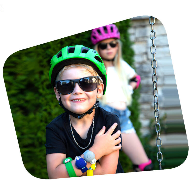 Casco de bici para niños de 6 a 12 años | S.W.A.T. negro | Certificado EN1078