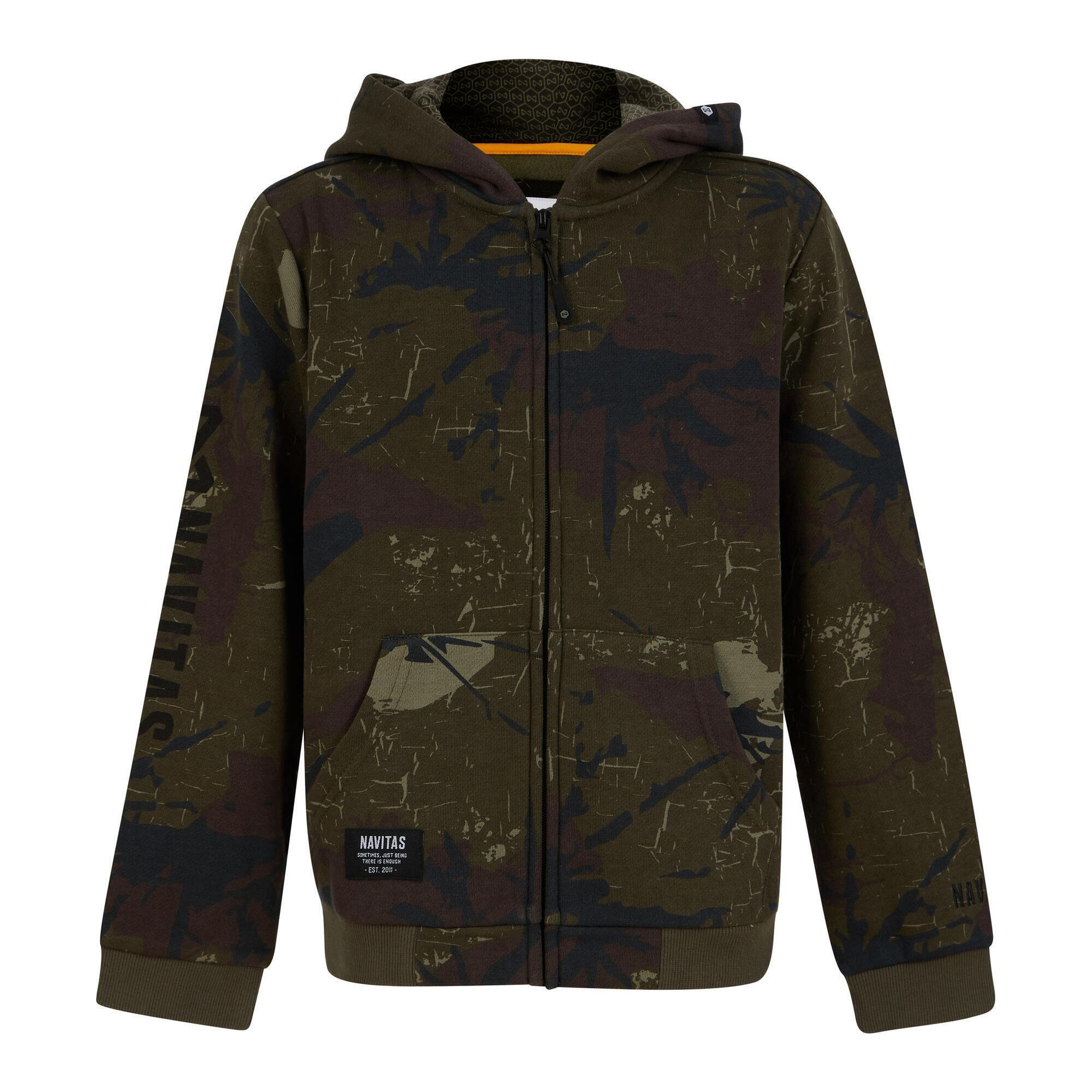 Kids Camo Identity Hoody 1/3