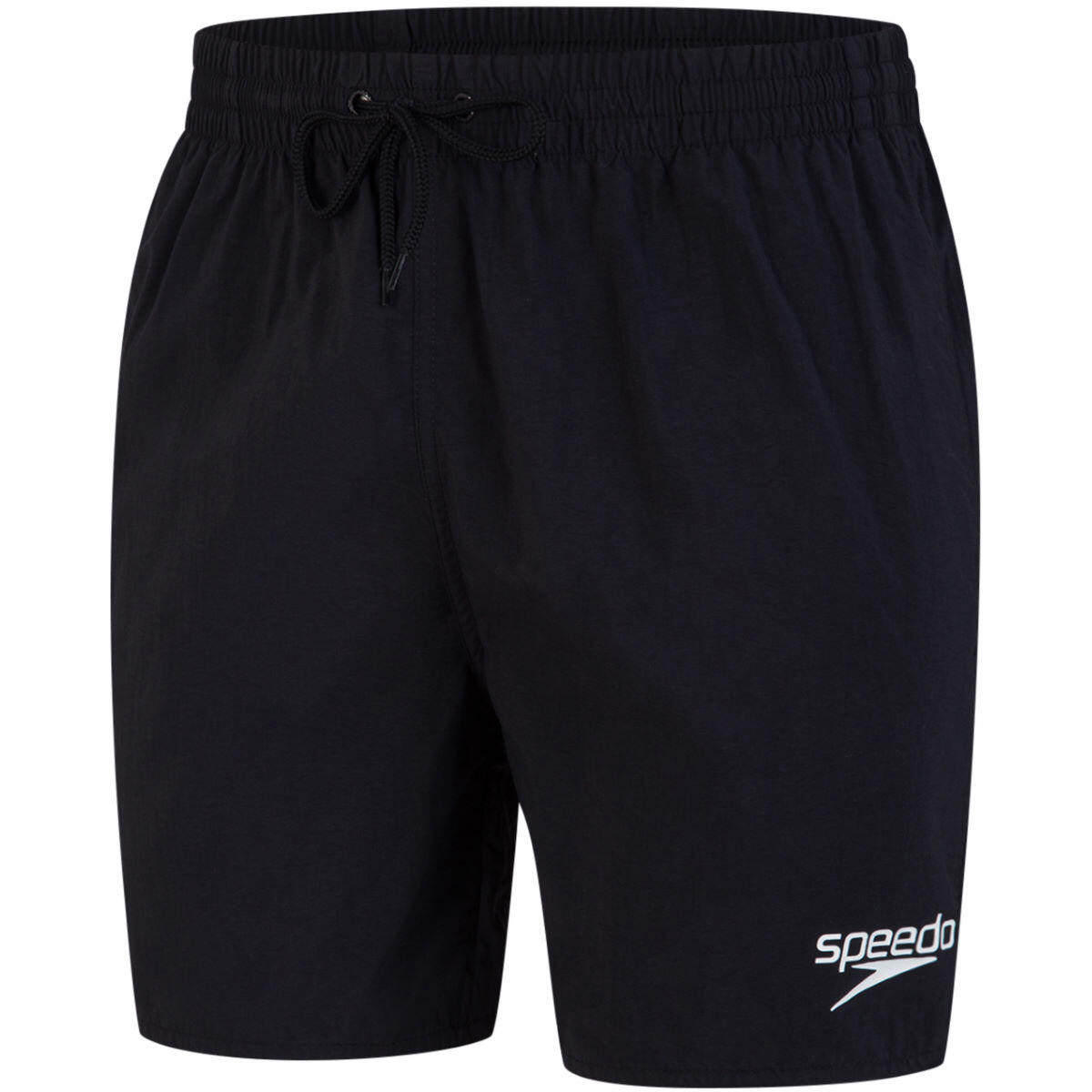 Mens Essentials 16 Swim Shorts (Black) 4/4