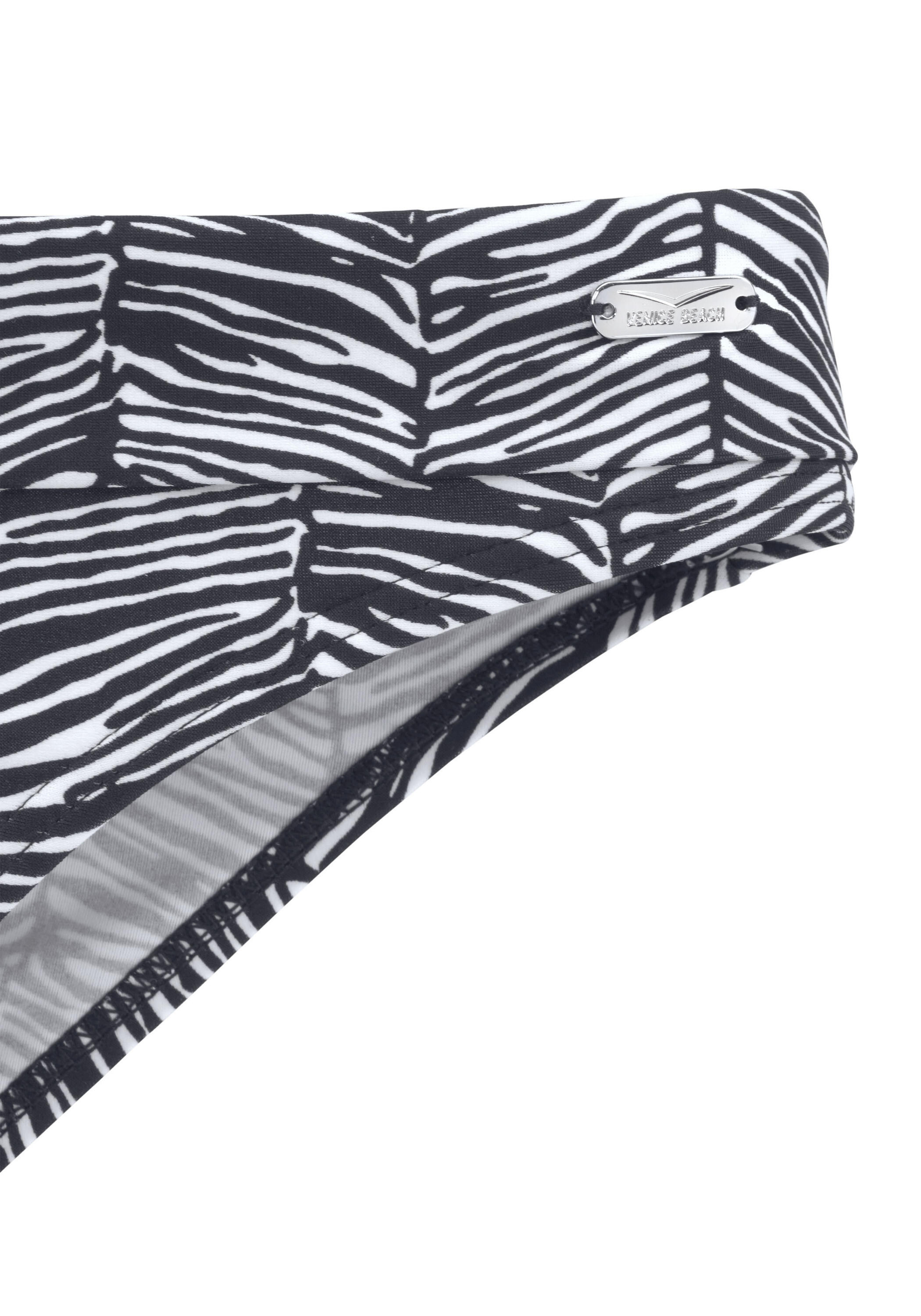 Bikiniunterteil mit Gürtel Damen Lascana Sugar 3/6