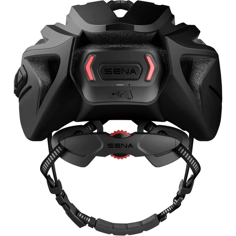 CASCO DA BICI (CON SISTEMA DI COMUNCIAZIONE INTEGRATO ) SENA R2, NERO