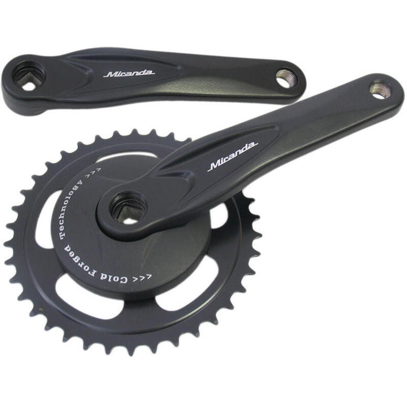 Crank Set Alfa 1 38T 170 mm noir