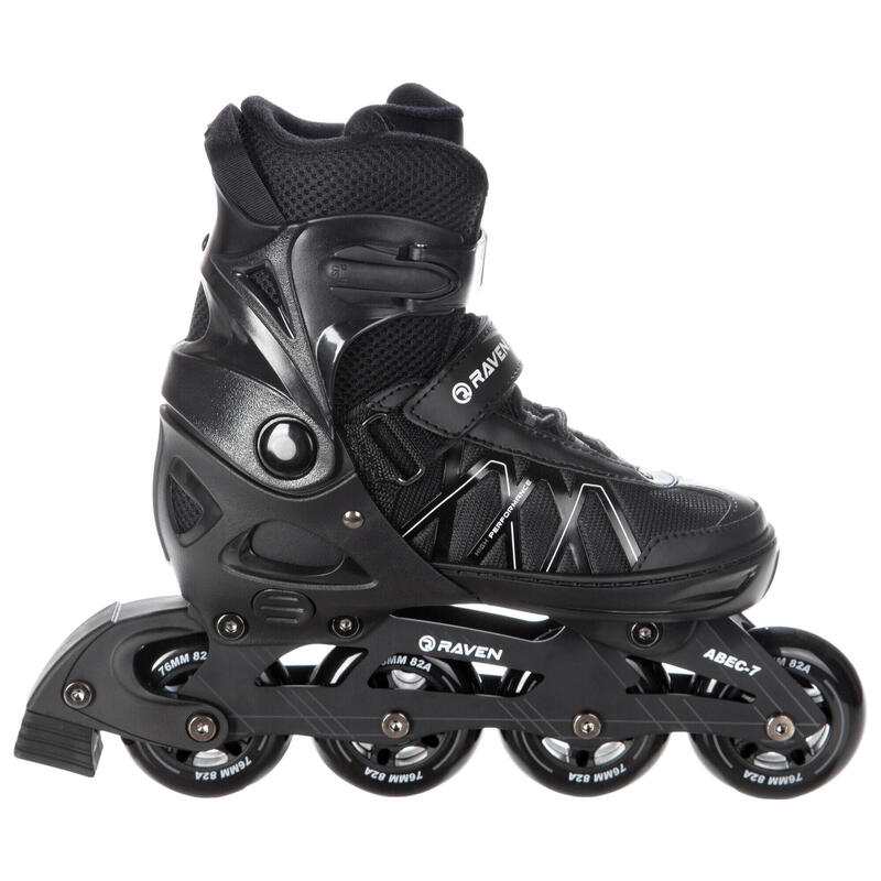 Patines Hockey Ajustable 2en1 Expert Negro