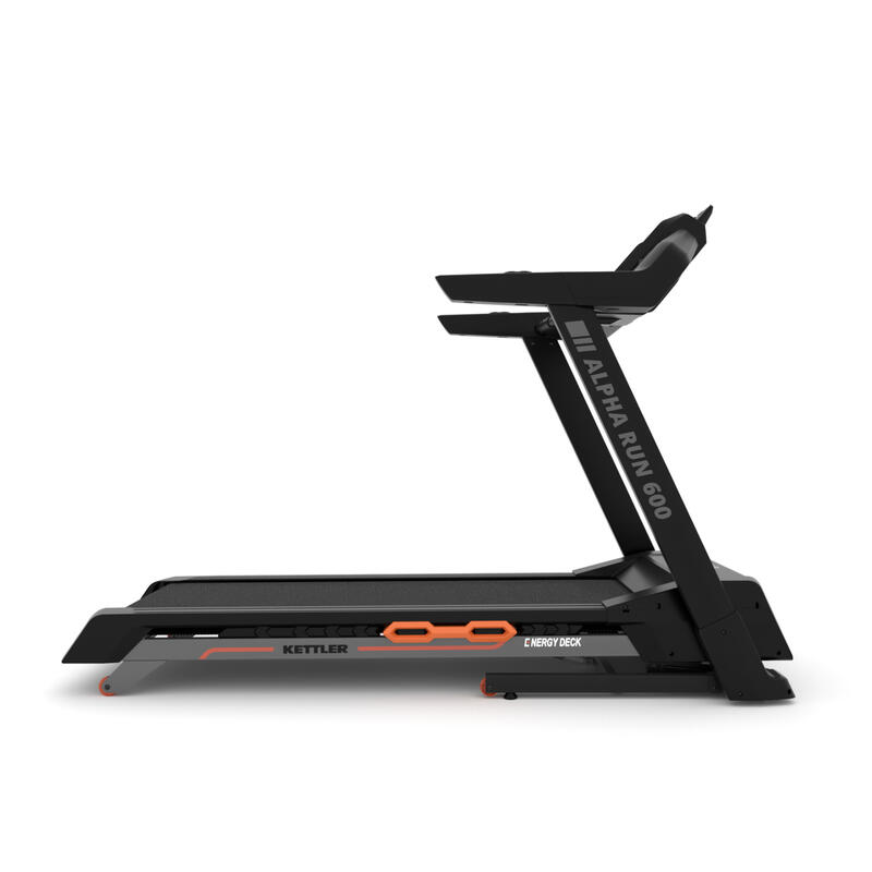 Bieżnia do biegania - Alpha Run 600 - Składany - Uchwyt Tabletu -