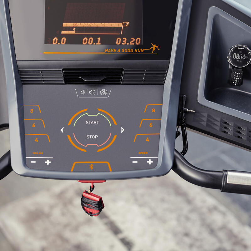 Bieżnia do biegania - Alpha Run 600 - Składany - Uchwyt Tabletu -