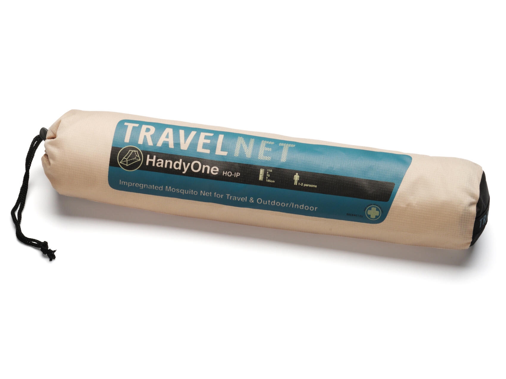 Moskitiera podróżna Travelnet HandyOne - impregnowana - 185x90x110 cm, 1-os.