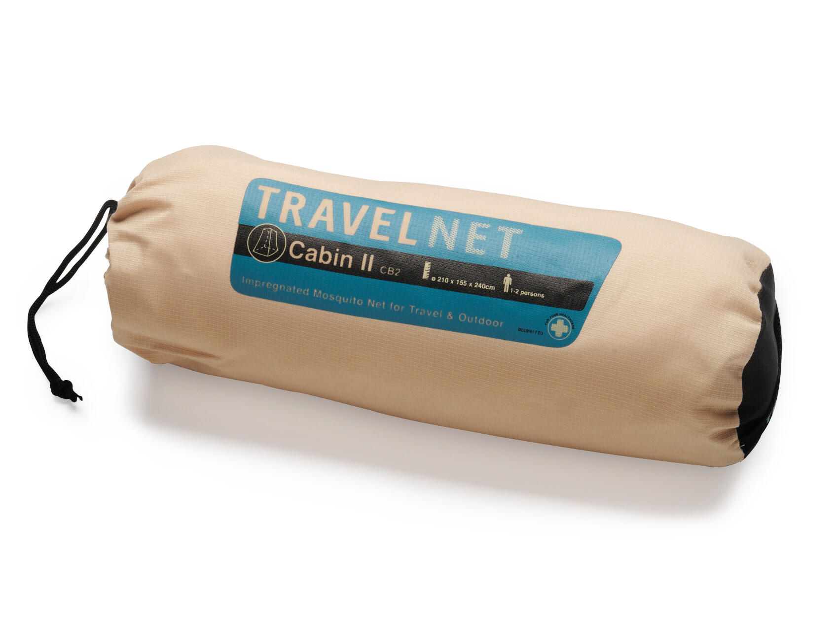 Travelnet zanzariera da viaggio CABIN II impregnata L210x 155x H240cm 2 pers. 2/7