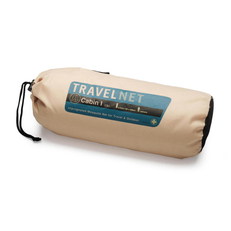 Moustiquaire de voyage Travelnet Cabine I - imprégnée - L210x P100x H240cm 1pers