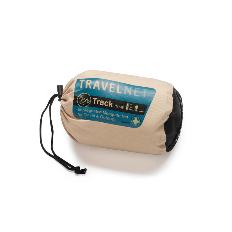 Travelnet moustiquaire de voyage TRACK imprégnée L195x L90x H140cm 1 pers