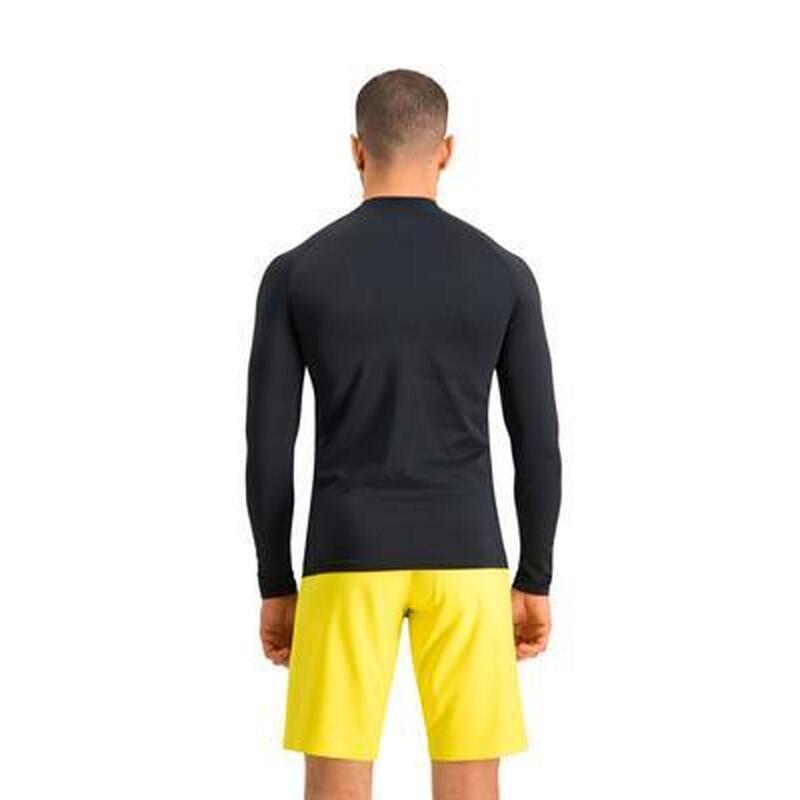 PUMA Swim Rashguard voor Heren met Lange Mouwen Zwart