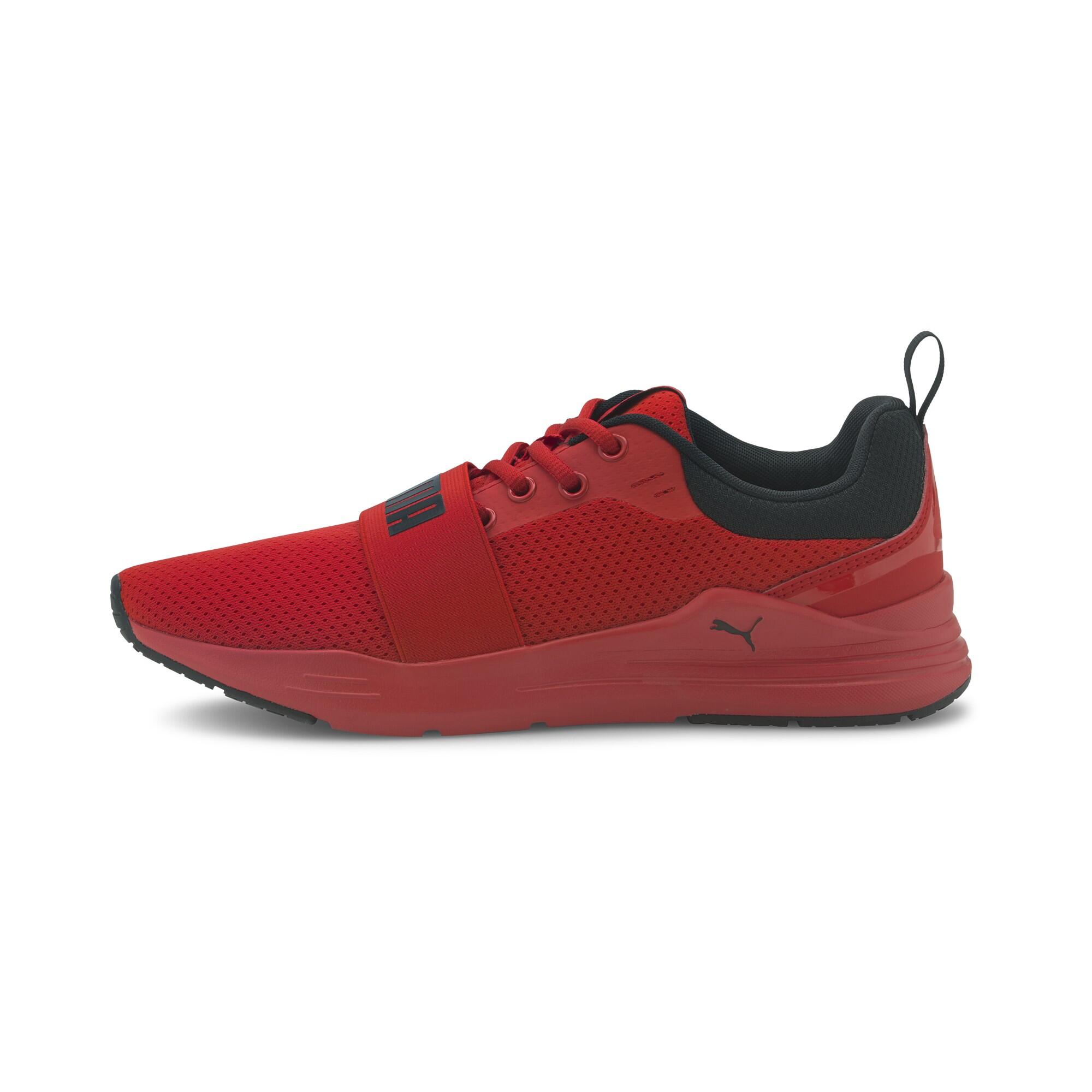 Puma - Basket Puma Wired Run - Homme - Chaussures De Sport - Noir|rouge - 42 - Decathlon