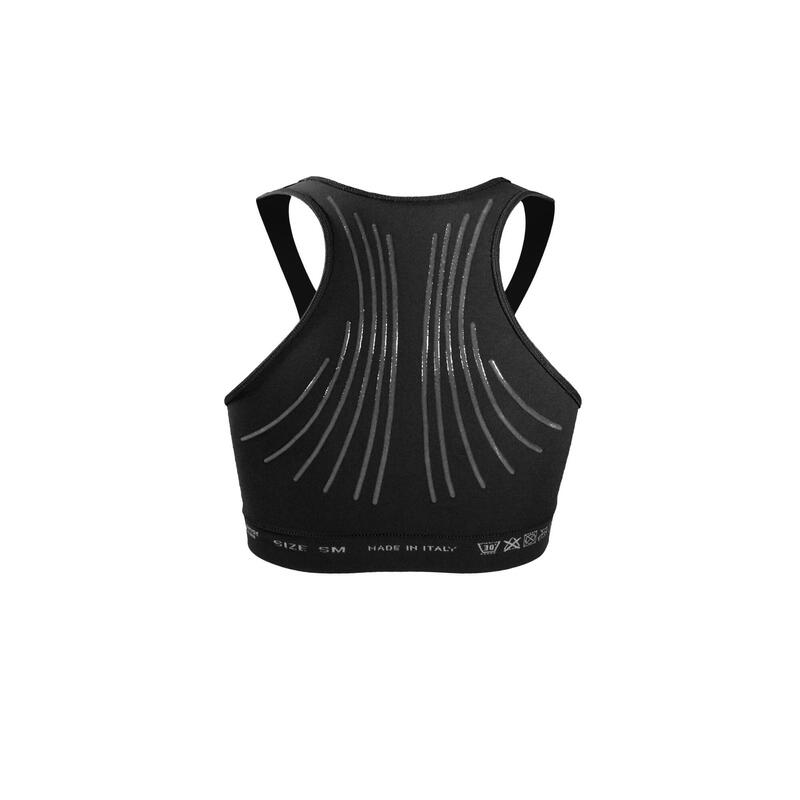 SportTopje Dames  fitness protection taping zwart