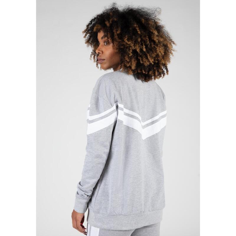 Hailey Oversized Sweatshirt - Gray Melange