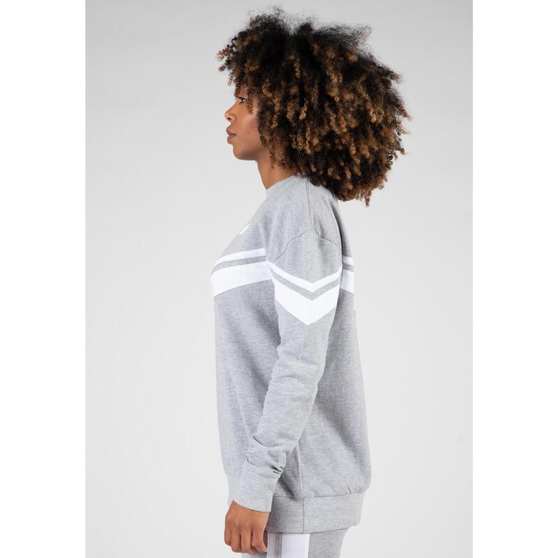 Hailey Oversized Sweatshirt - Gray Melange