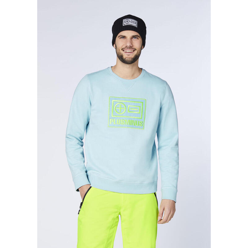 Sweatshirt im trendigen PlusMinus-Design