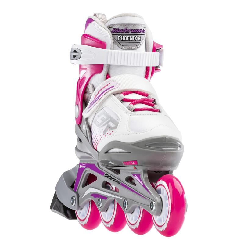 Rollers para ninos Bladeranner Phoenix White and Pink