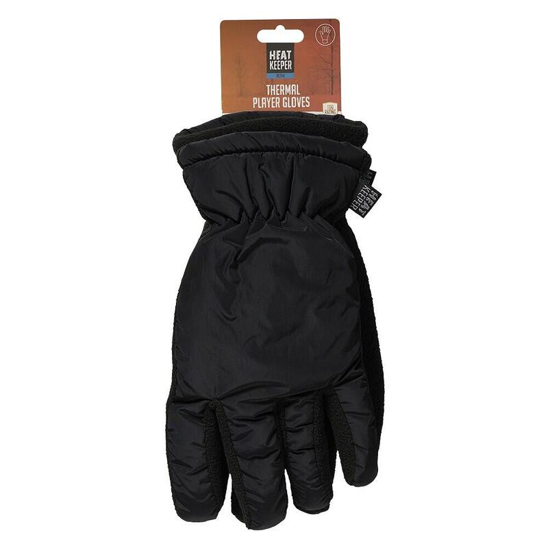 Mega thermo handschoenen heren - Zwart - 1-Paar - Handschoenen heren winter