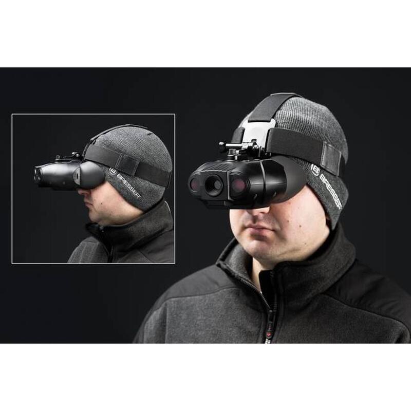 Binocular de Visão nocturna digital 1x BRESSER com montagem na cabeça