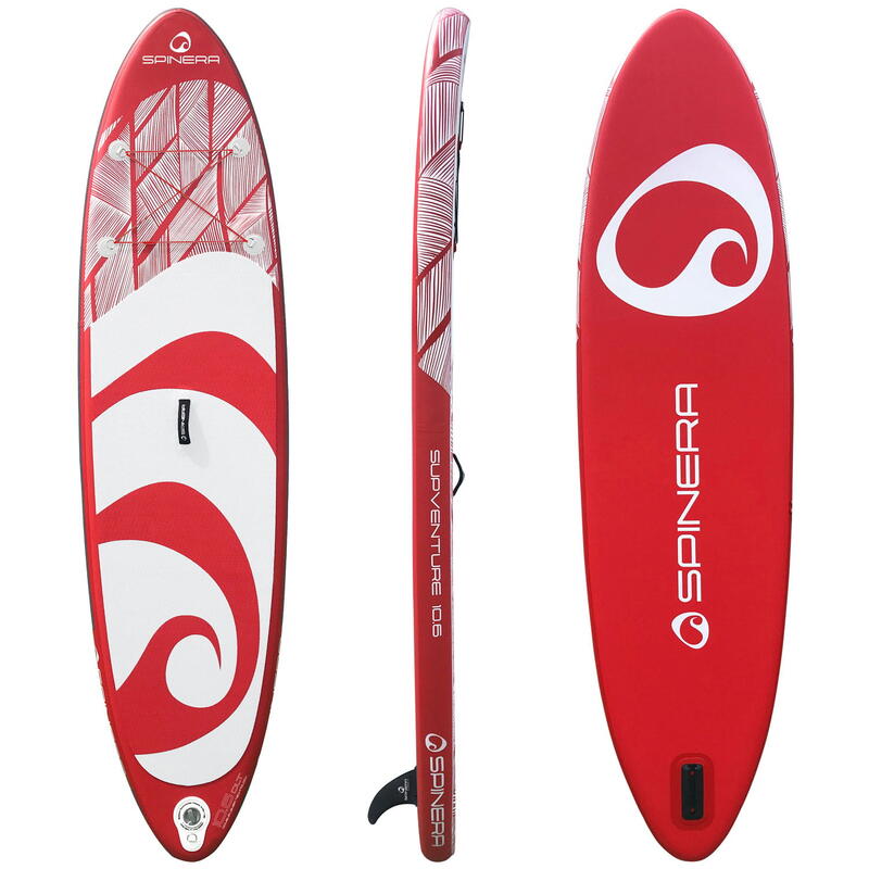 SPINERA Supventure 10'6" DLT SUP Board Stand Up Paddle aufblasbar Surfboard