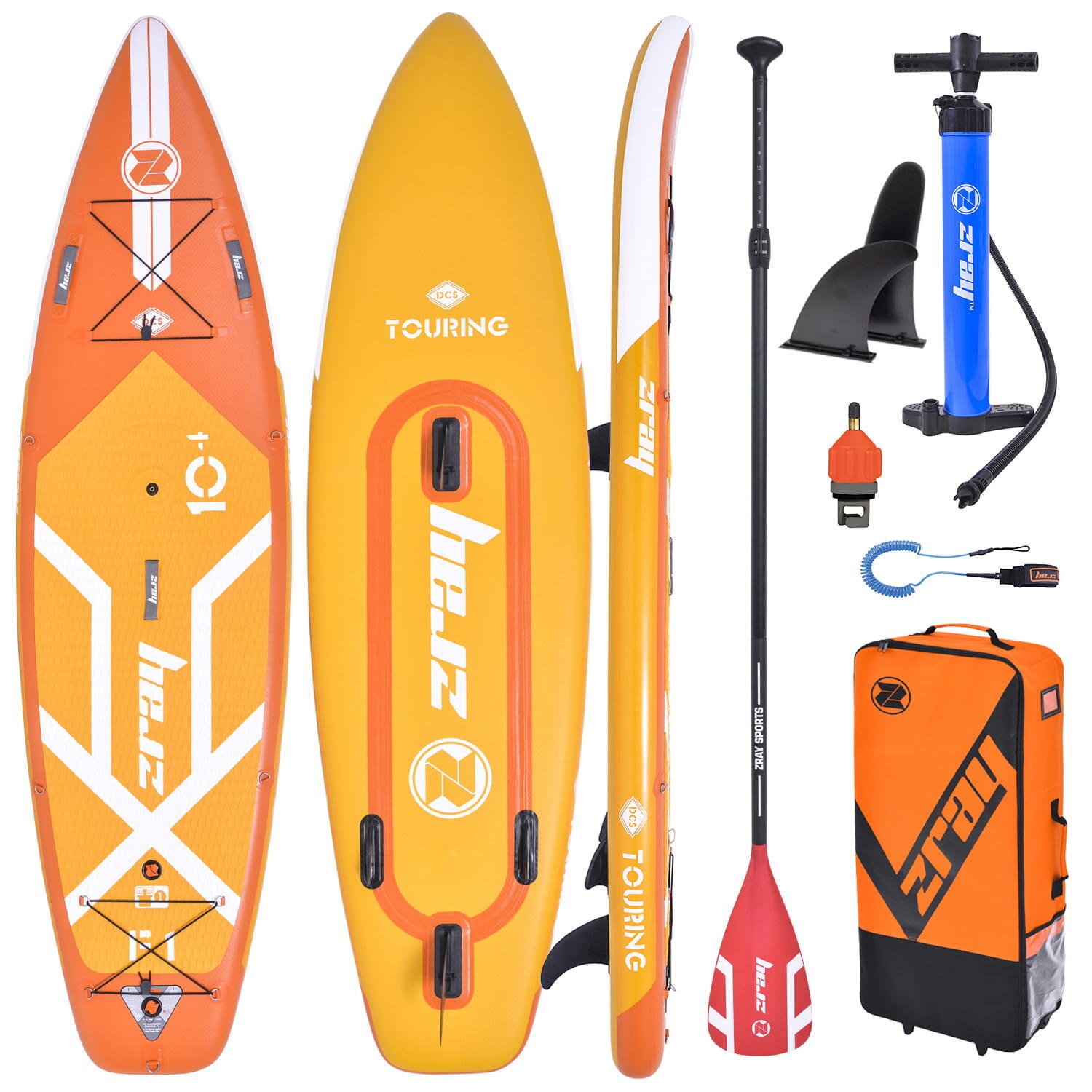 ZRAY ZRAY F1 Fury 10'4 WindSUP SUP Board Stand Up Paddle aufblasbar Surfboard Paddel
