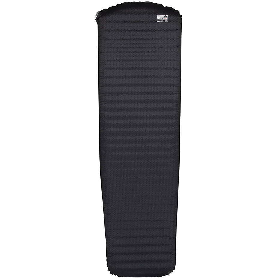 Mata samopompująca trekkingowa dla dorosłych High Peak Kodiak XL 210x63x8 czarna