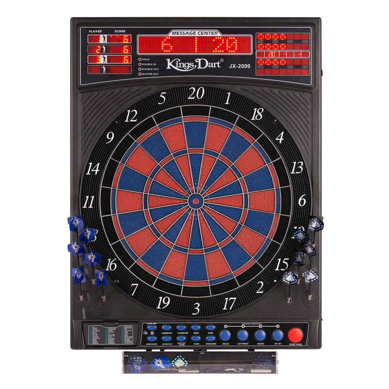 Kings Dart Dartscheibe JX-2000 Profi Turnier mit Laufschrift und extra dünnem