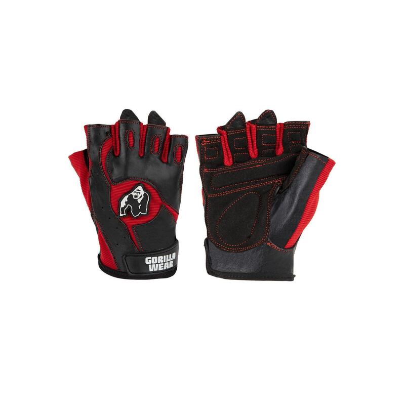 Mitchell Training Gloves - Black/Red