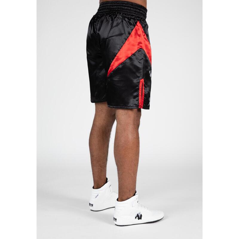 Hornell Boxing Shorts - Black/Red