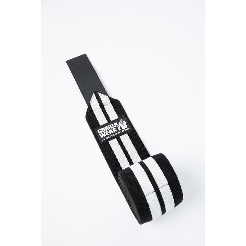 Knee Wraps - Black/White - 250CM