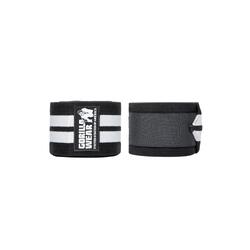 Knee Wraps Black/White