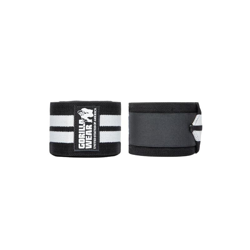 Knee Wraps - Black/White - 250CM