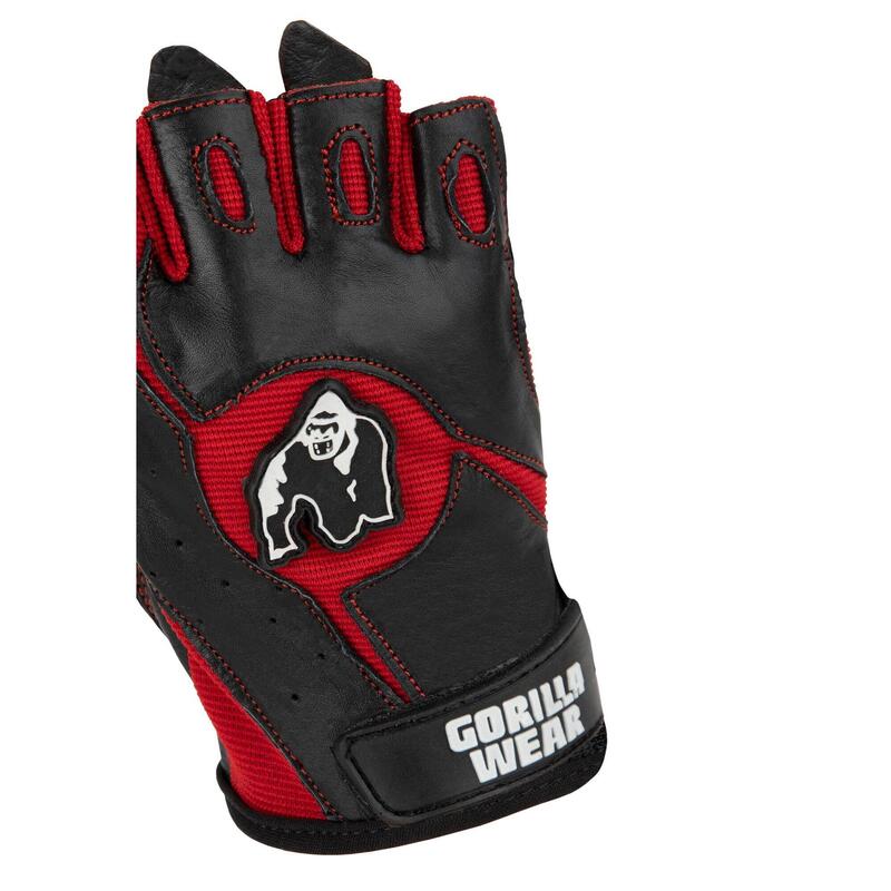 Mitchell Training Gloves - Black/Red