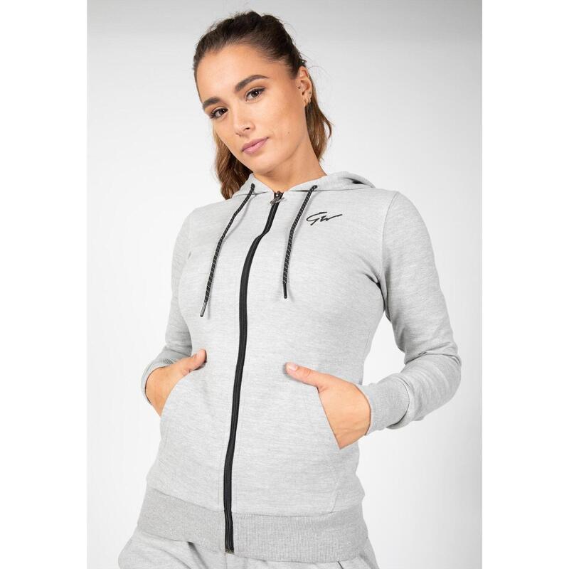 Sweatjacke - Pixley - Grau