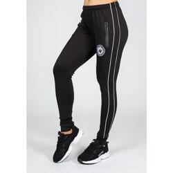 Pantalón Chándal Fitness Largo Poliéster Mujer GORILLA WEAR Pasedena Negro