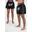 Shorts - Piru Muay Thai - Schwarz