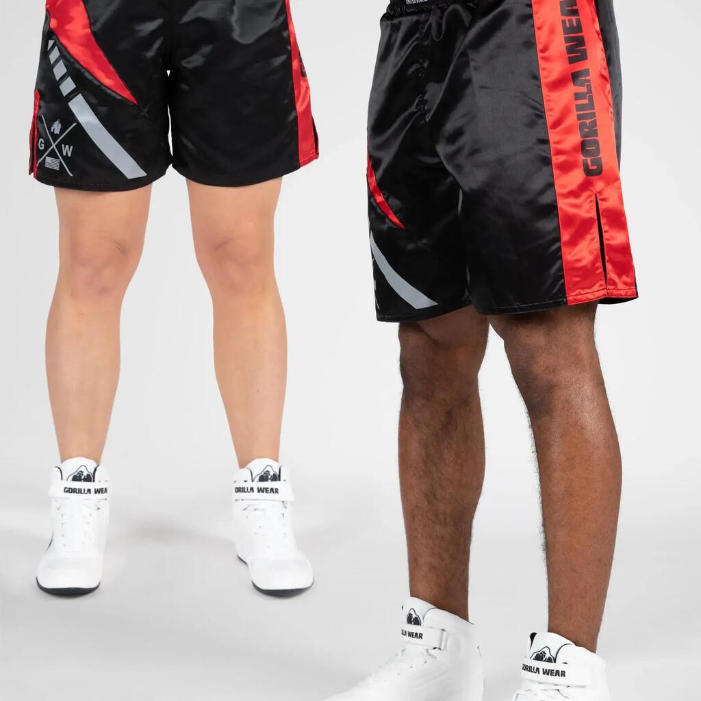 BLACK / RED