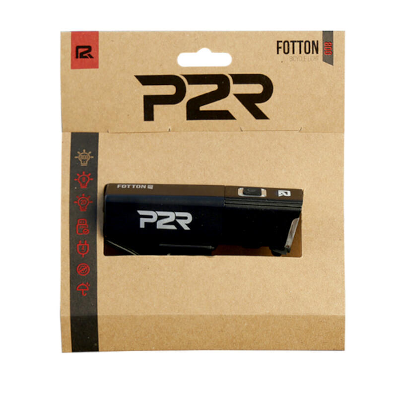 Far fata P2R FOTTON 800 (USB), Negru