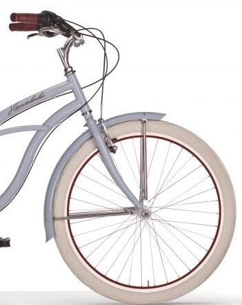 Cruiser honolulu woman 26 inch lichtblauw 3/4