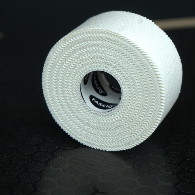 FASCIQ® Athletic Tape (3.8 cm) 8 rollen - Wit - 100% zacht katoen